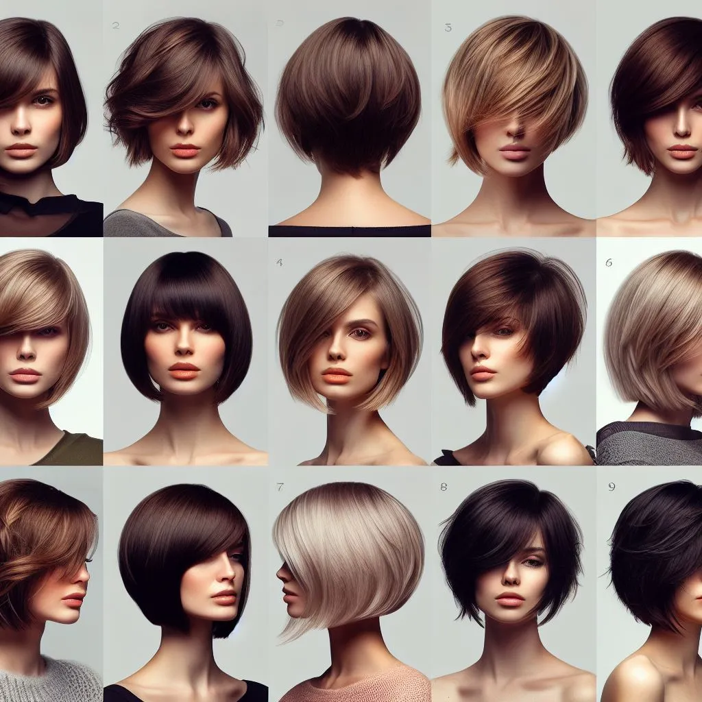 Different Bob Cuts: From Classic to Asymmetrical