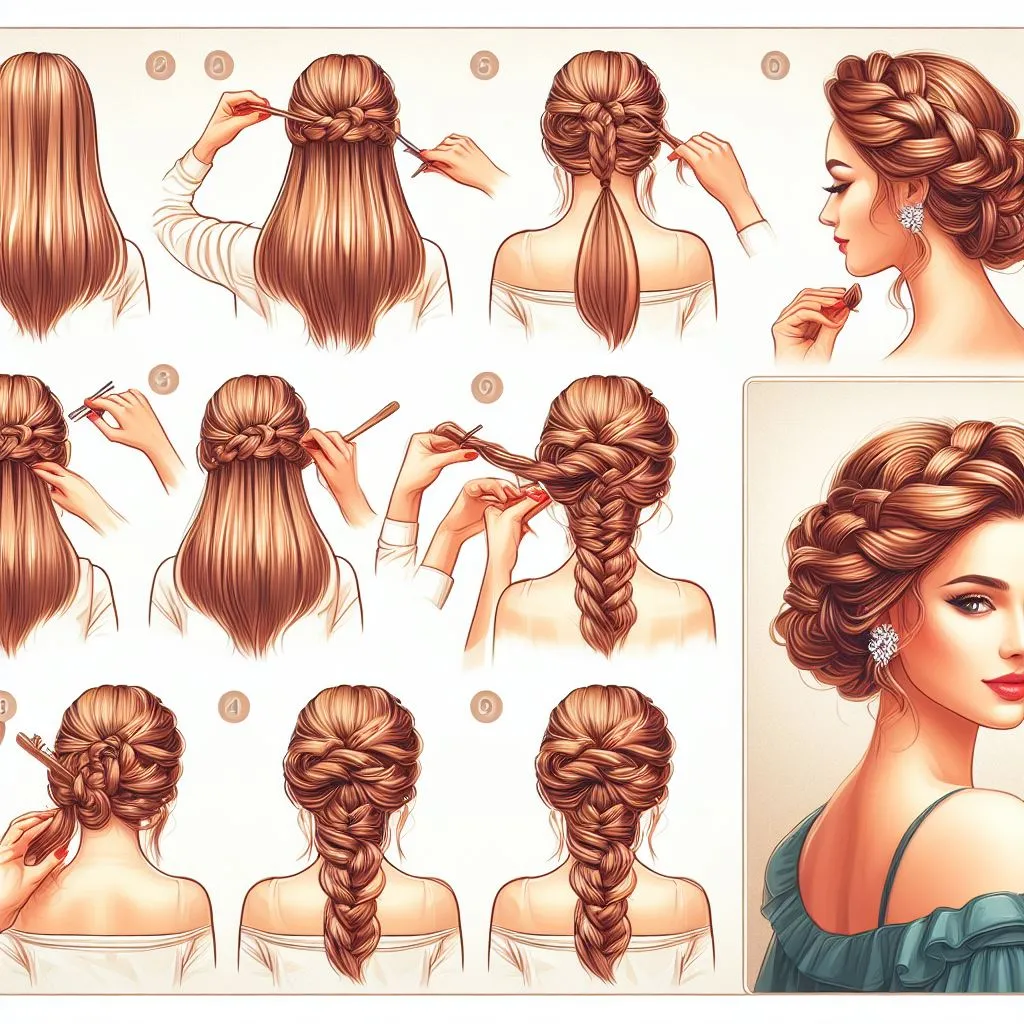 How to Create a French Braid Step by Step