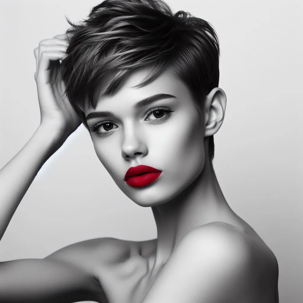 Pixie cut for thin hair