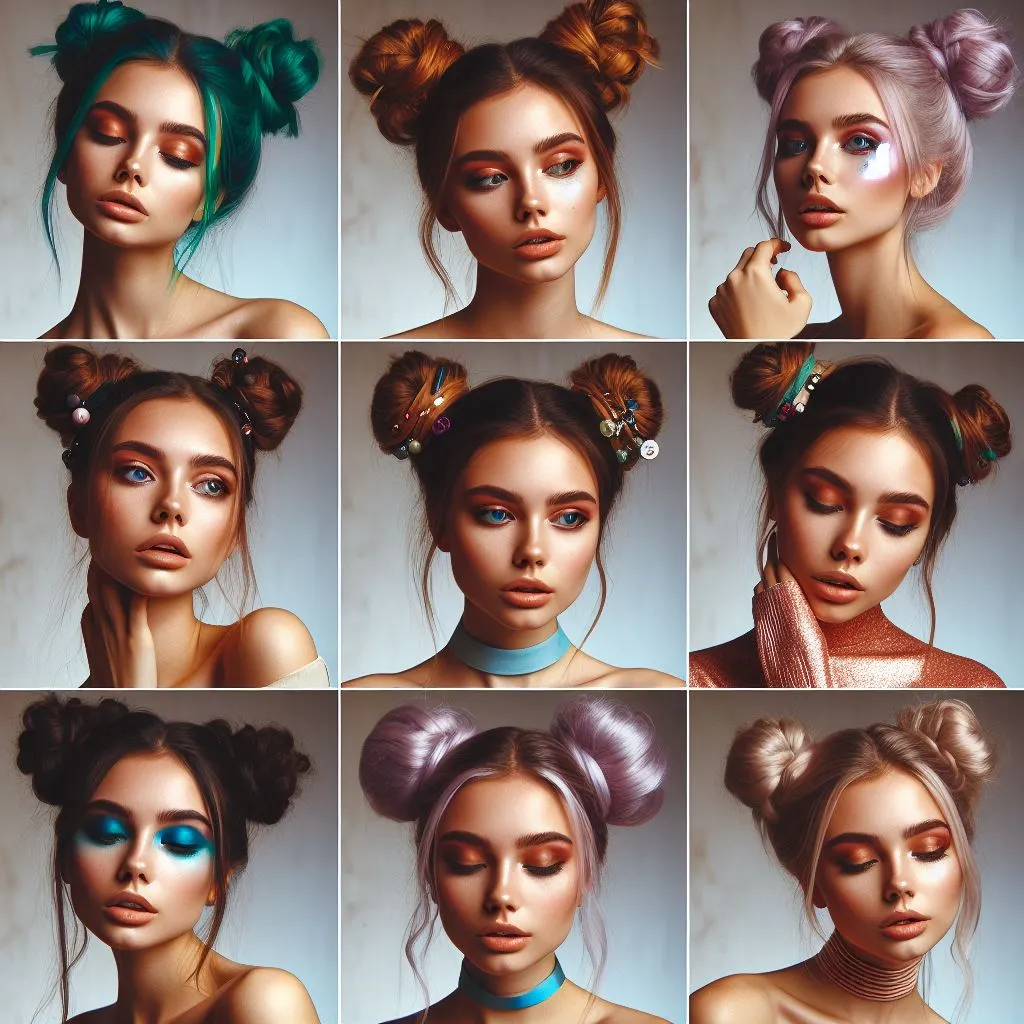 Tips for Perfecting Space Bun Hairstyles