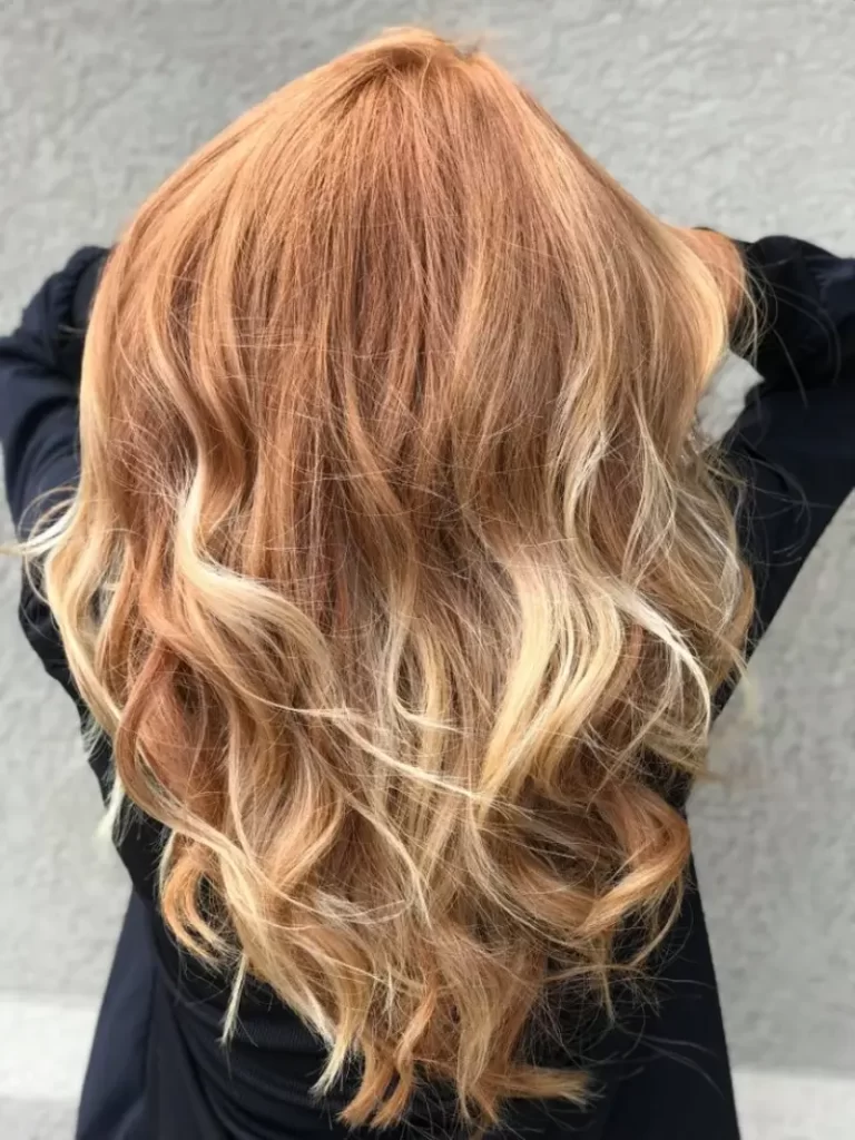 beautiful balayage highlights at home