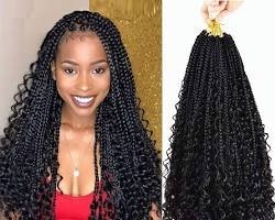 Box braids: